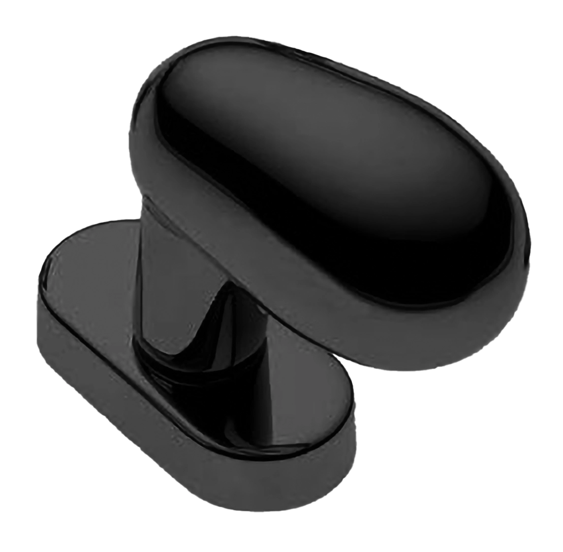 Ручка оконная UOVO W1 NERO, цвет - черный фото купить Екатеринбург