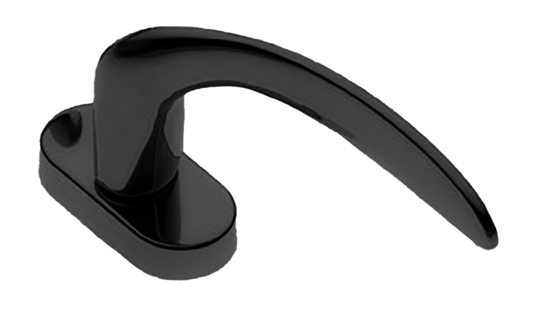 Ручка оконная COBRA W1 NERO, цвет - черный фото купить Екатеринбург