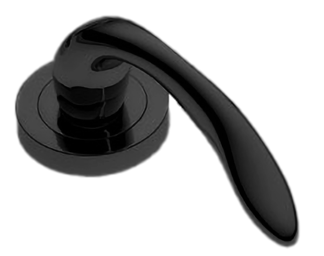 Ручка оконная LEON W1 NERO, цвет - черный фото купить в Екатеринбурге