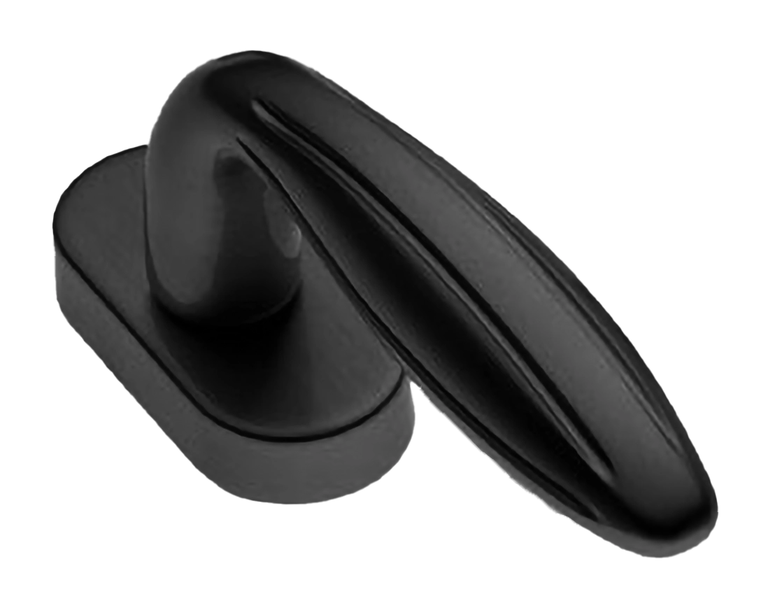 Ручка оконная BUD W1 NERO, цвет - черный фото купить в Екатеринбурге