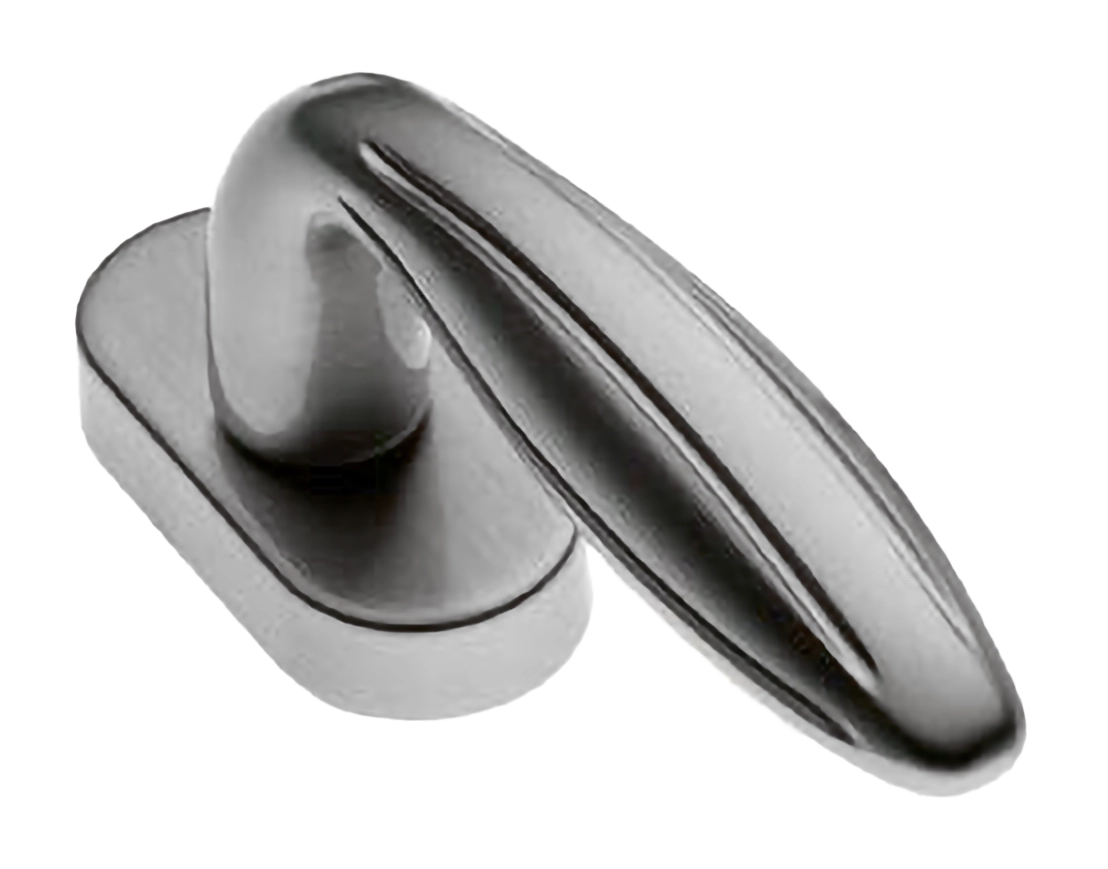 Ручка оконная BUD W1 CSA, цвет - матовый хром фото купить в Екатеринбурге