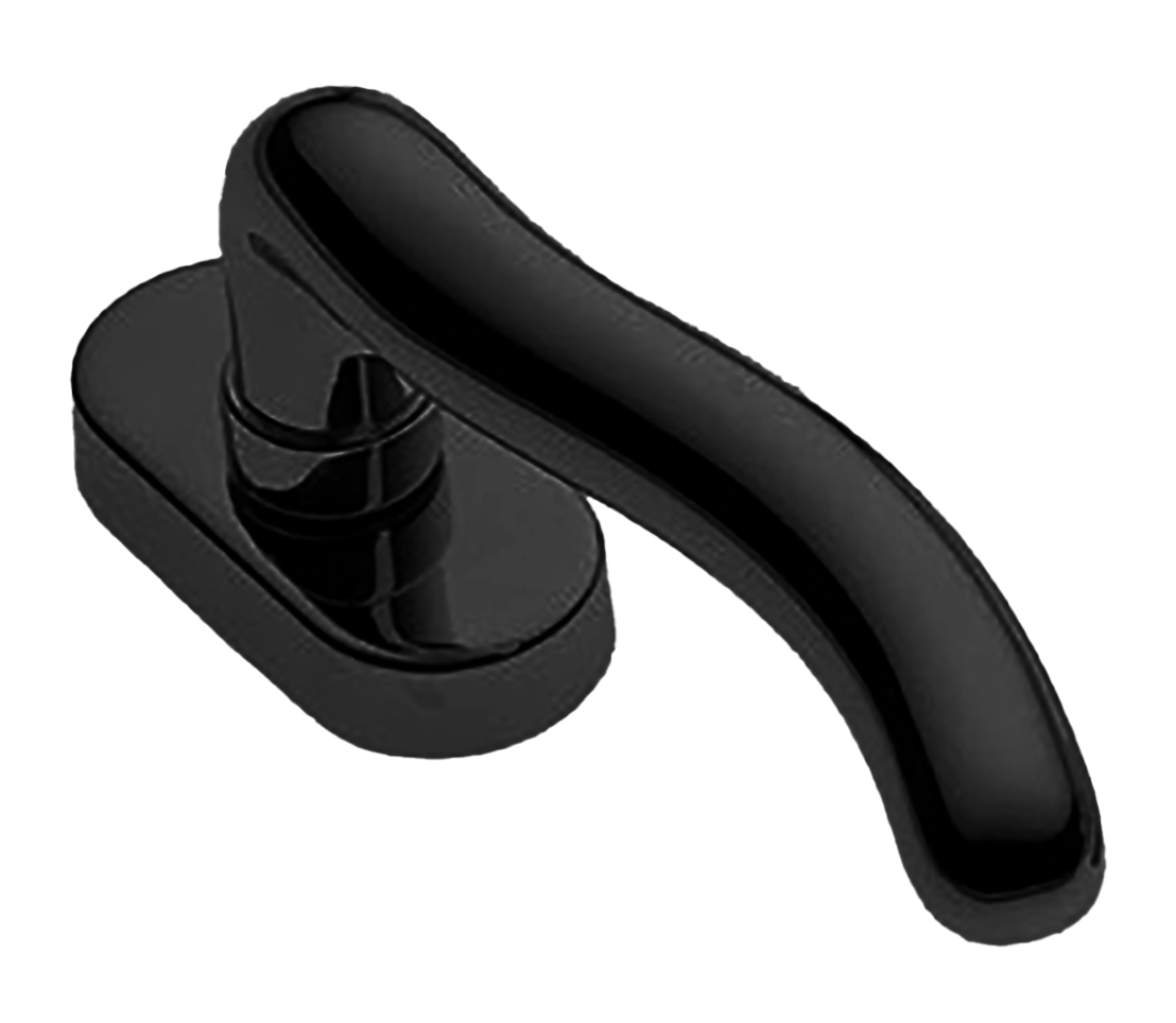 Ручка оконная SNAKE W1 NERO, цвет - черный фото купить в Екатеринбурге