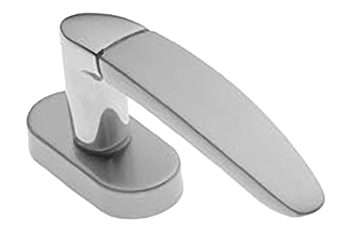 Ручка оконная SAIL W1 CSA/CRO, цвет - матовый хром/хром фото купить в Екатеринбурге