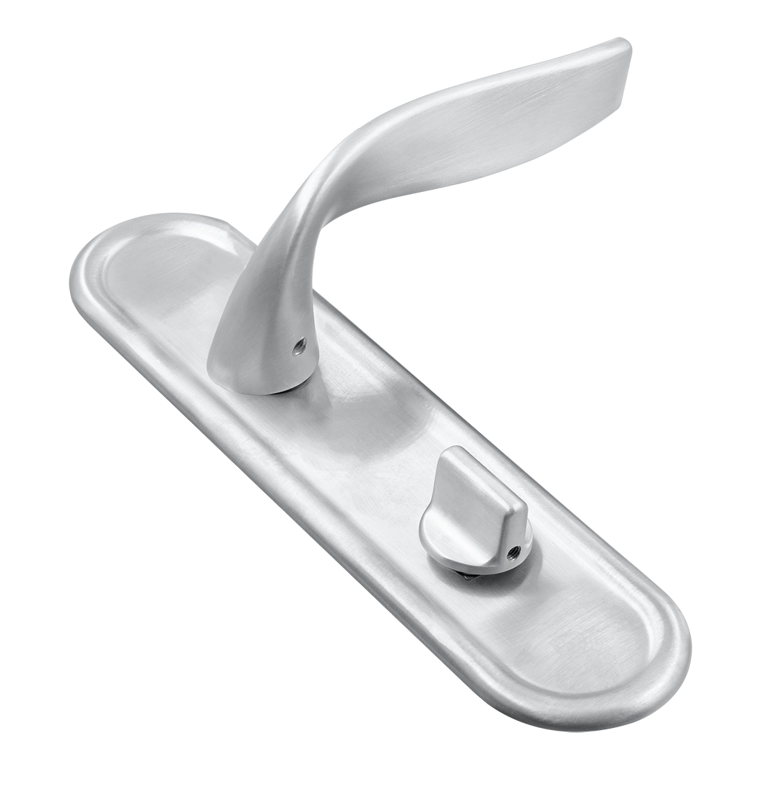 Ручка дверная SKYSCRAPER PLR WF на планке, цвет Зимняя стужа/Winter Frost фото купить Екатеринбург