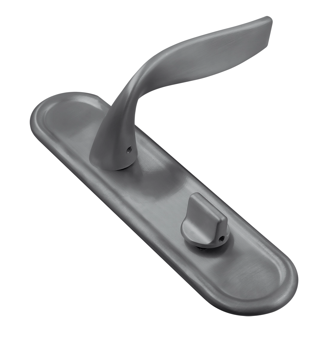 Ручка дверная SKYSCRAPER PLR SSW на планке, цвет Стокгольмский снегопад/Stockholm Snowfall фото купить Екатеринбург