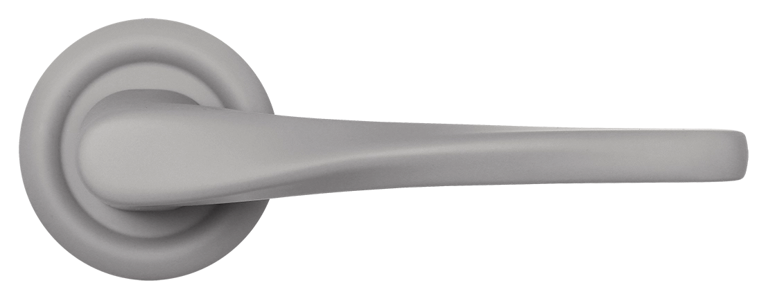 Ручка дверная THE OLYMPICS R7 SMI на круглой розетке, цвет Весенняя дымка/Spring Mist фото купить в Екатеринбурге