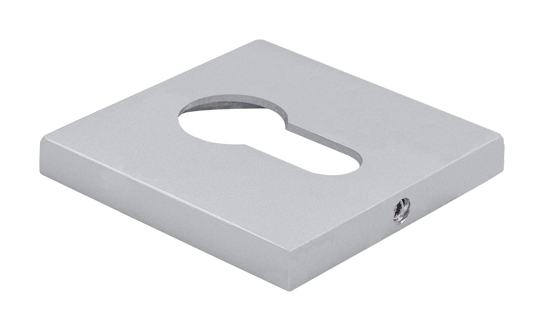 Накладка на замок MH-KH-S6 ASC под евроцилиндр, цвет анодированный матовый хром фото купить Екатеринбург