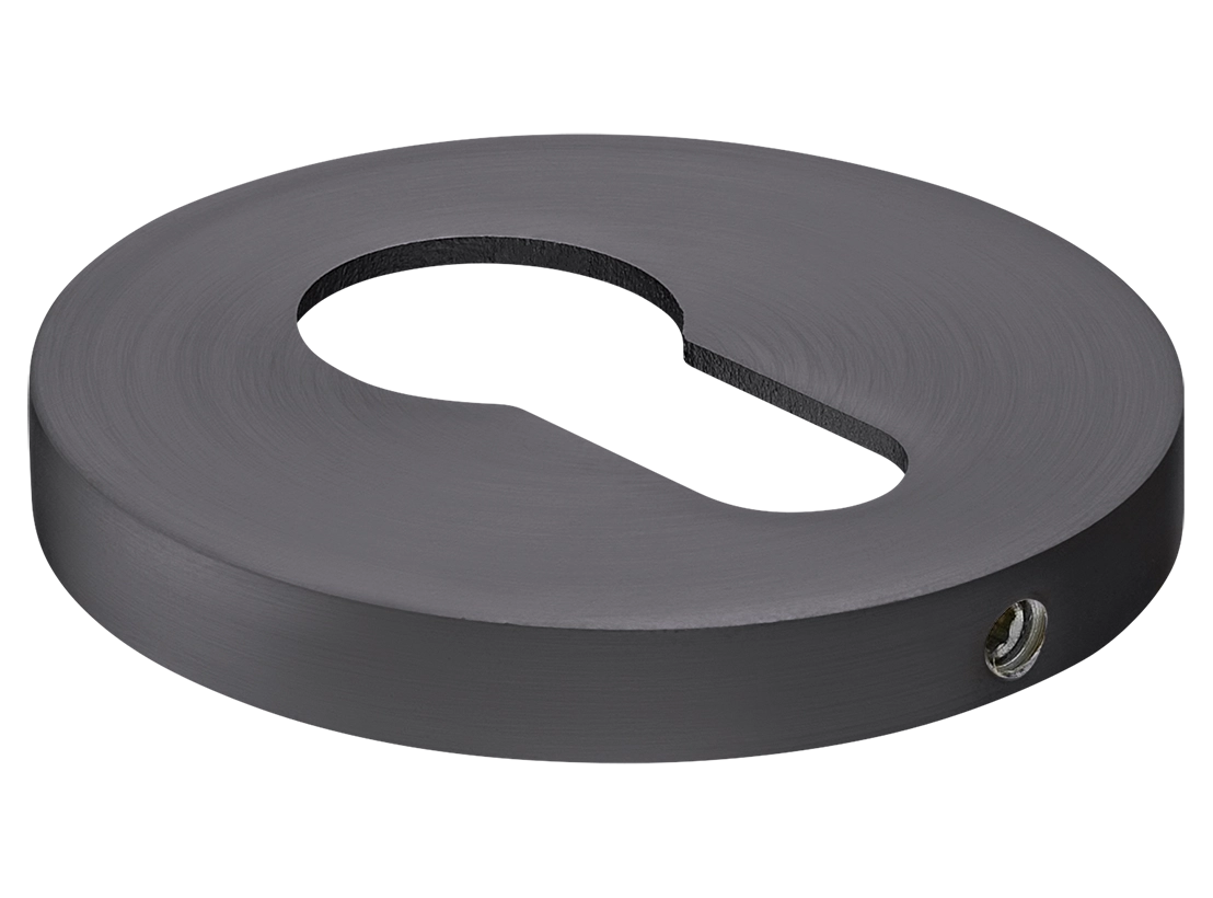 Накладка на замок MH-KH-R6 GR на круглой розетке, цвет матовый графит фото купить Екатеринбург