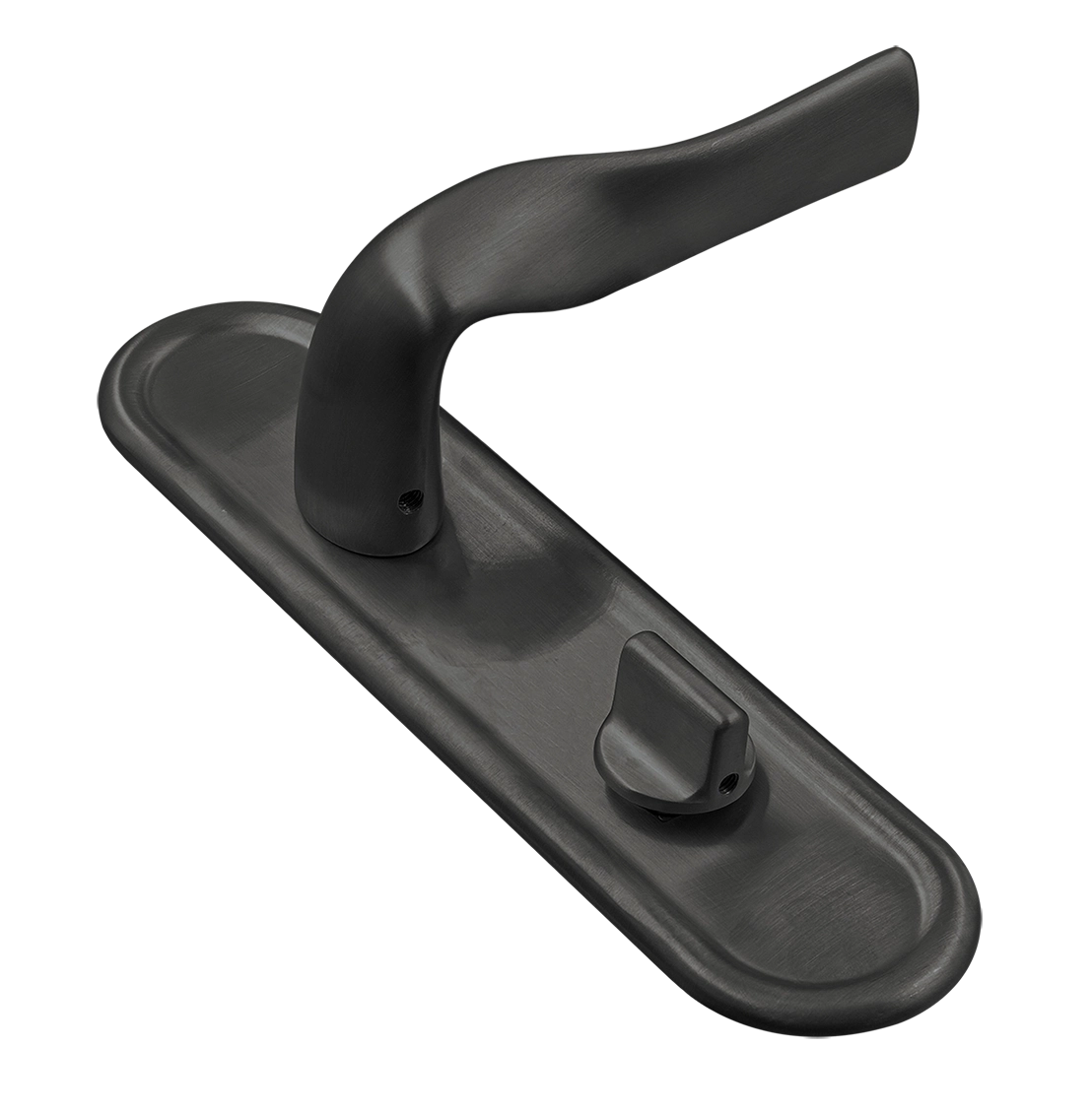 Ручка дверная LVB PLR WC SST на планке под сантехническую завертку, цвет Летняя гроза/Summer Storm фото купить Екатеринбург