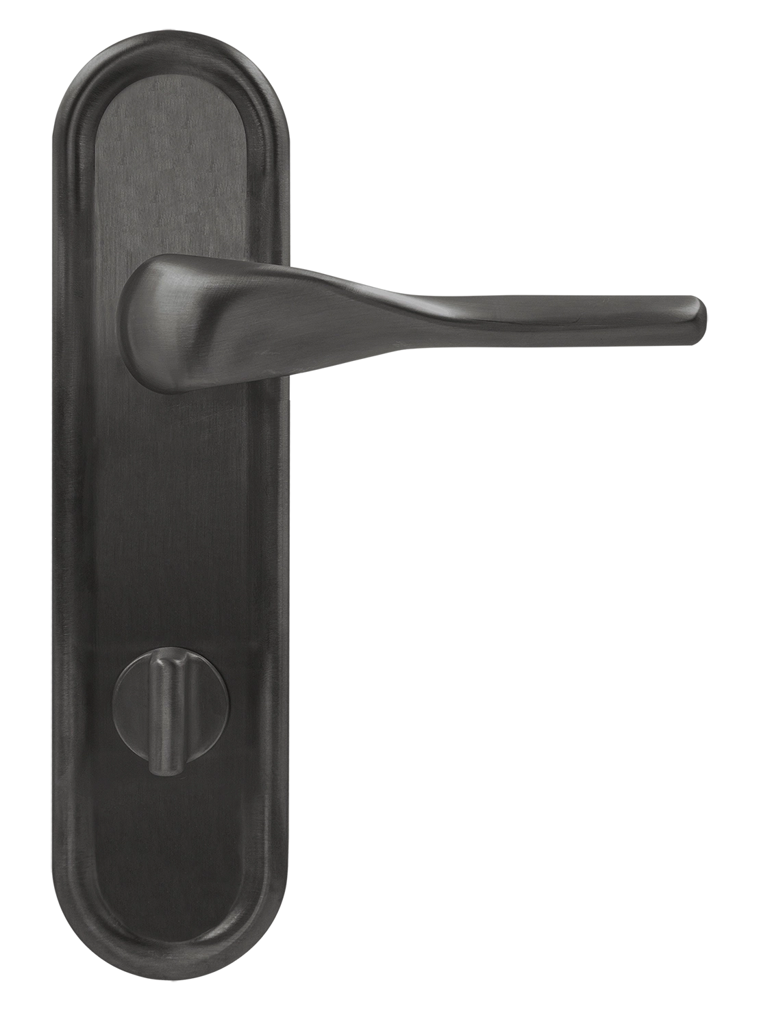 Ручка дверная LVB PLR WC SST на планке под сантехническую завертку, цвет Летняя гроза/Summer Storm фото купить в Екатеринбурге