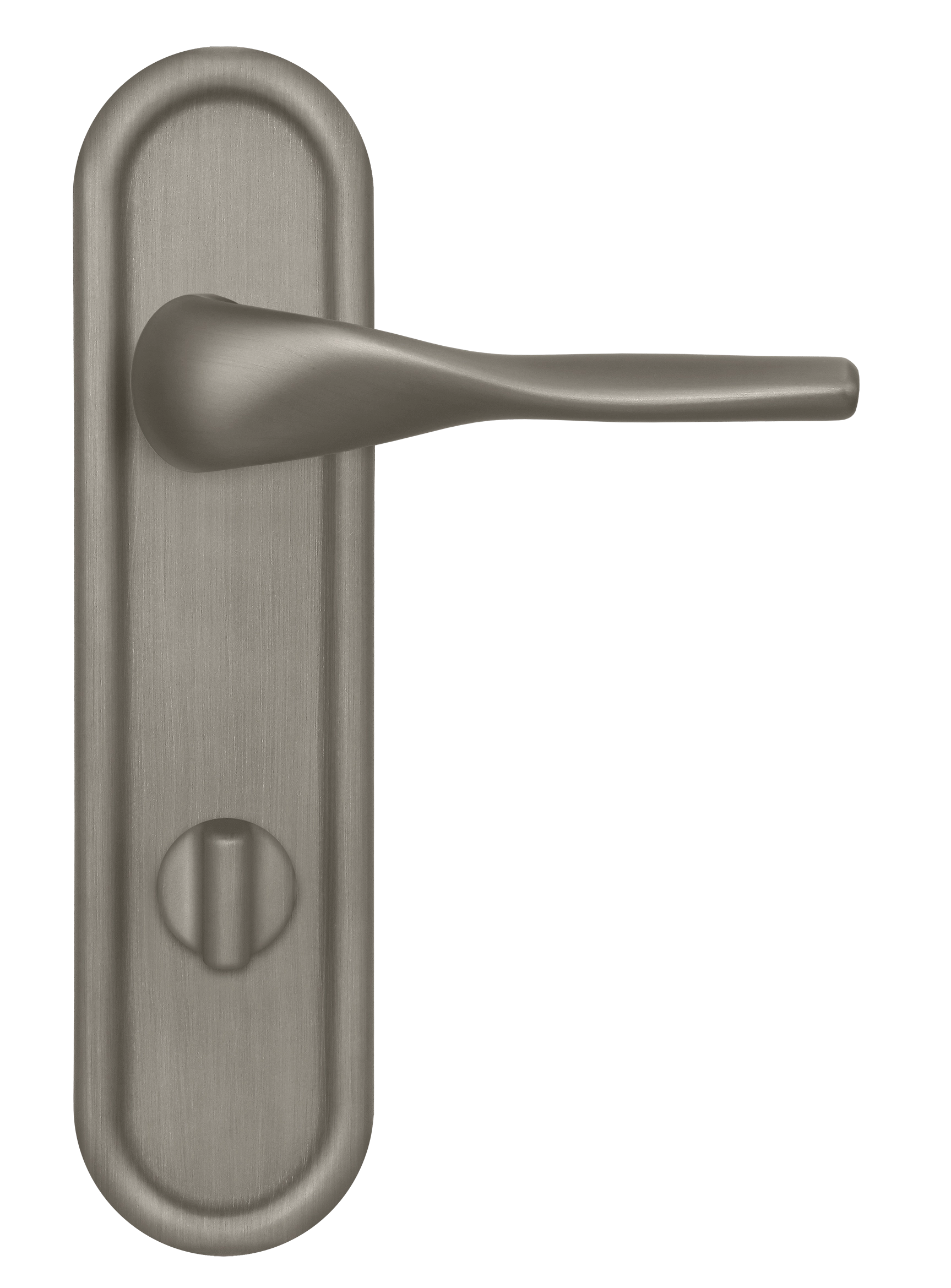 Ручка дверная LVB PLR WC SMI на планке под сантехническую завертку, цвет Весенняя дымка/Spring Mist фото купить в Екатеринбурге