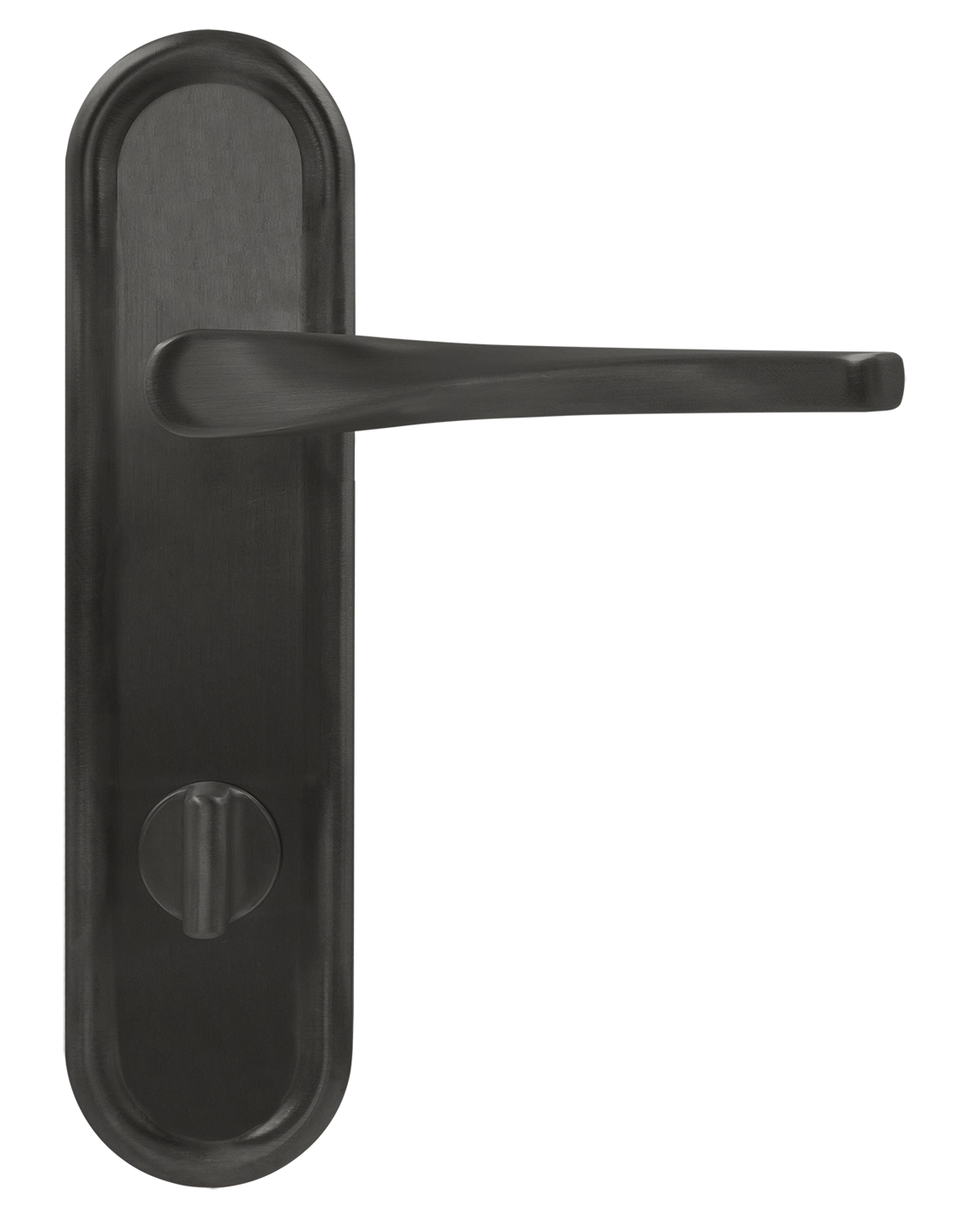 Ручка дверная THE OLYMPICS PLR WC SST на планке под сантехническую завертку, цвет Летняя гроза/Summer Storm фото купить в Екатеринбурге