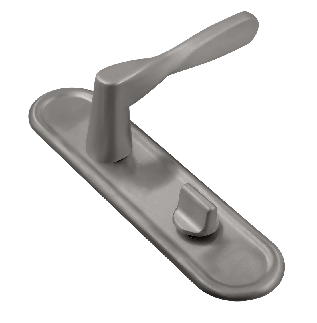 Ручка дверная THE OLYMPICS PLR WC WF на планке под сантехническую завертку, цвет Зимняя стужа/Winter Frost фото купить Екатеринбург