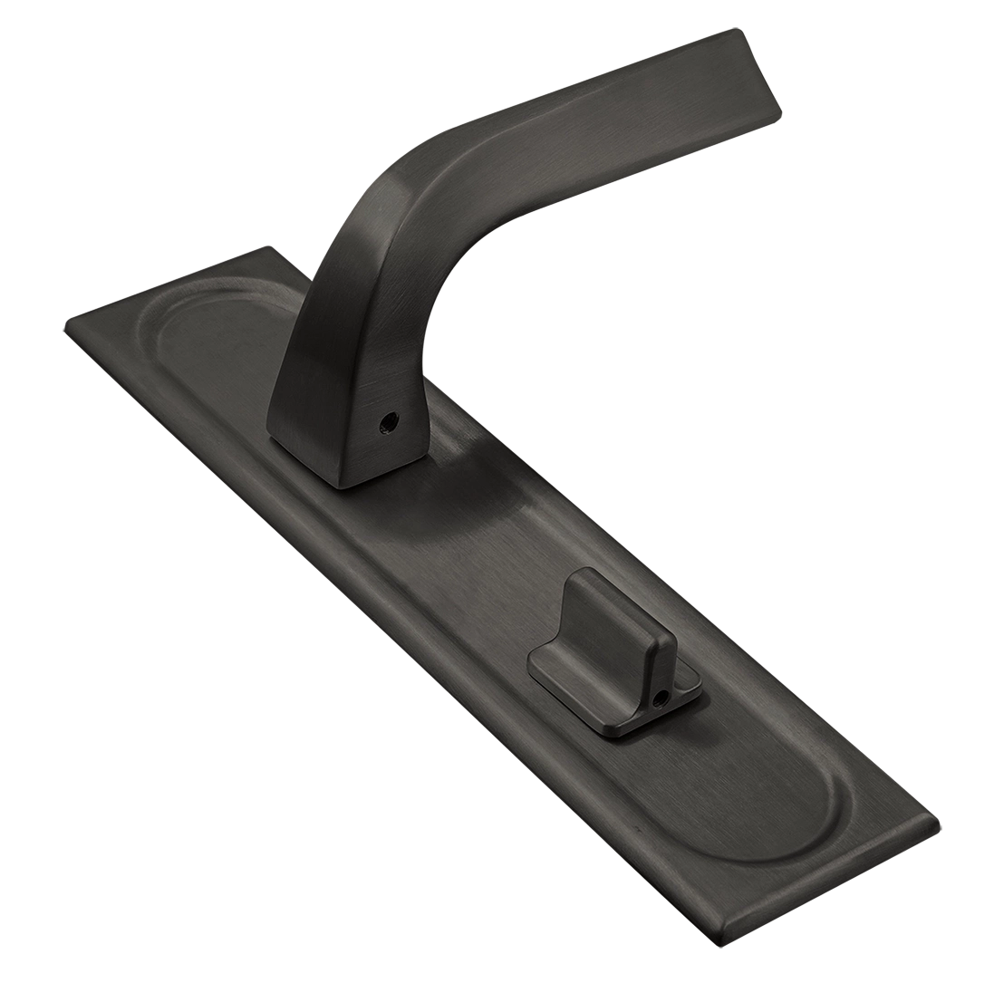 Ручка дверная WD CONCERT HALL PLS WC SST на планке под сантехническую завертку, цвет Летняя гроза/Summer Storm фото купить Екатеринбург