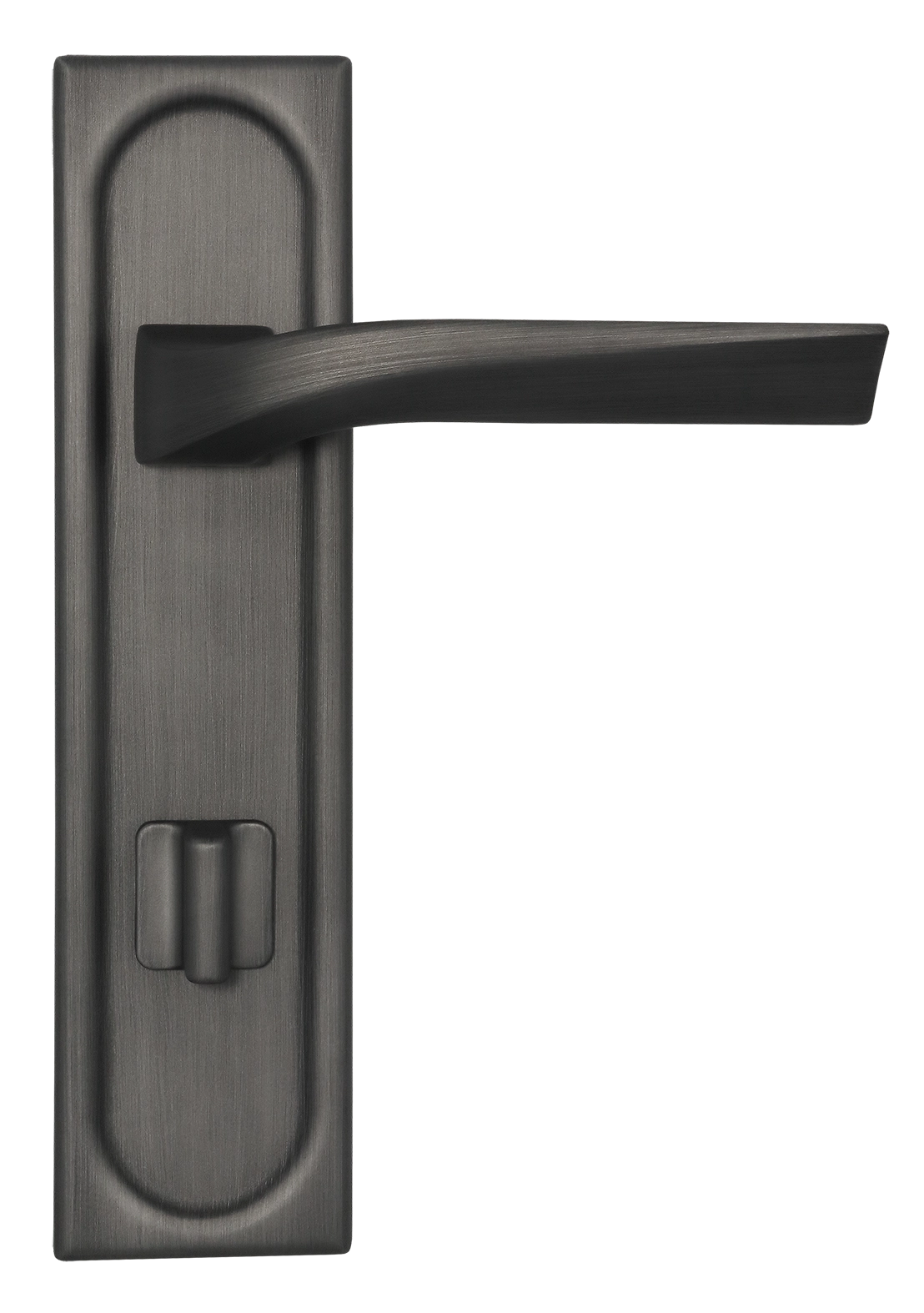 Ручка дверная WD CONCERT HALL PLS WC SST на планке под сантехническую завертку, цвет Летняя гроза/Summer Storm фото купить в Екатеринбурге