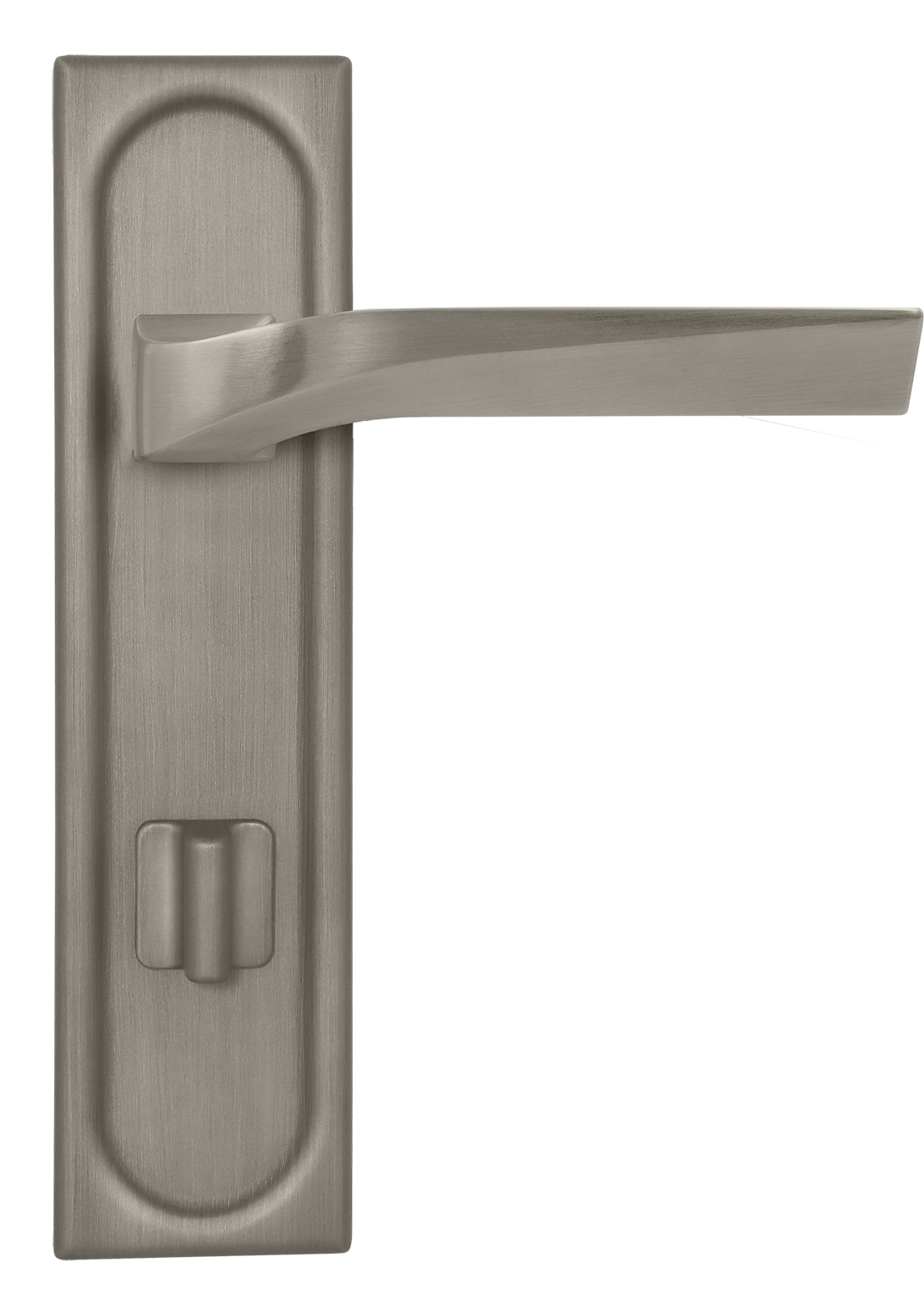 Ручка дверная WD CONCERT HALL PLS WC SMI на планке под сантехническую завертку, цвет Весенняя дымка/Spring Mist фото купить в Екатеринбурге