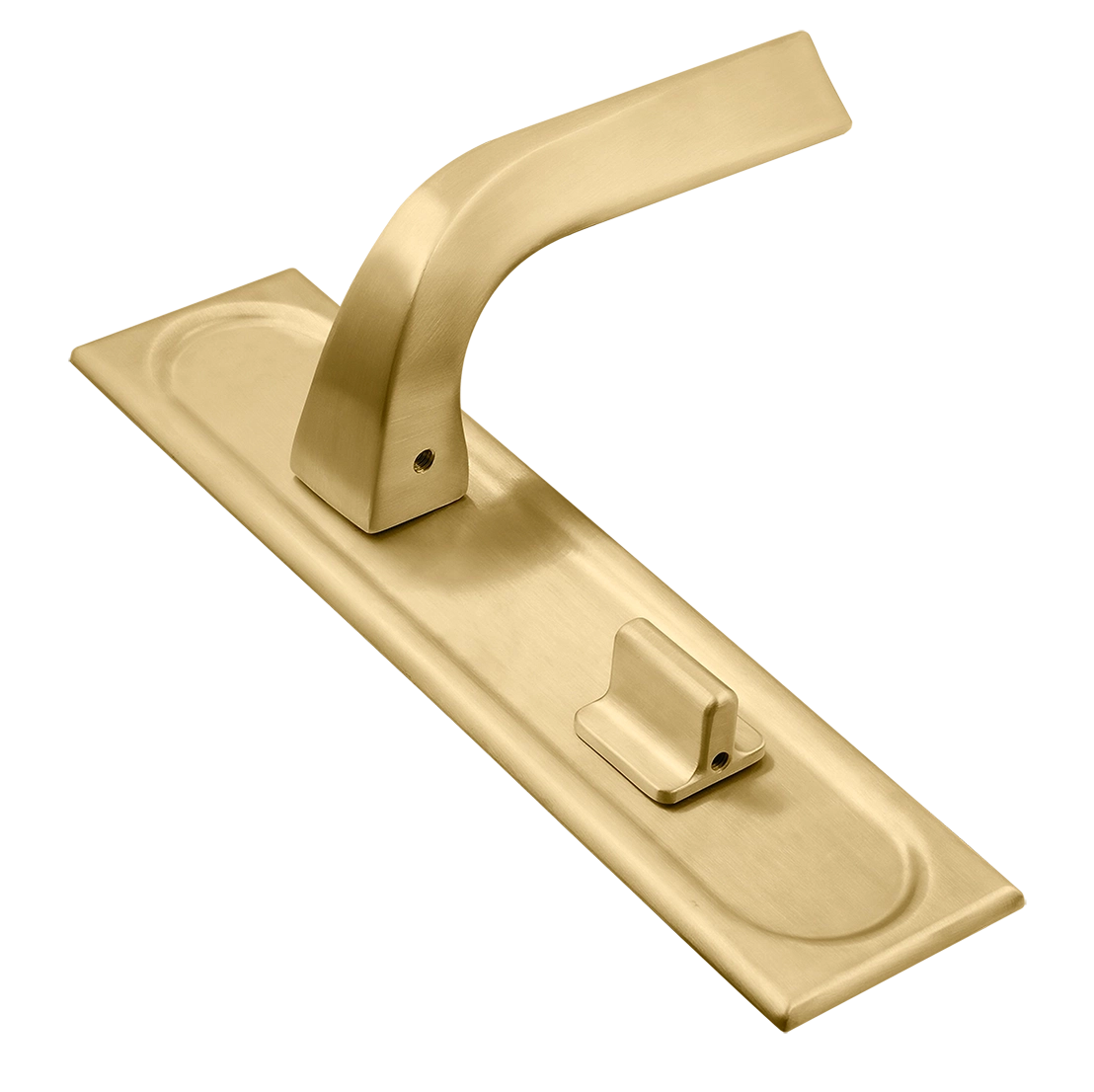 Ручка дверная WD CONCERT HALL PLS WC AH на планке под сантехническую завертку, цвет Осенний мёд/Autumn Honey фото купить Екатеринбург