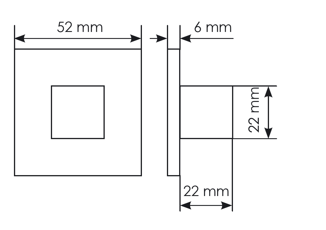 Комплект дверных ручек MH-53-S6 W + сантехническая завертка MH-WC-S6 W + защёлка бесшумная M1895 W + петли врезные универсальные MSN 100X70X2.5-4BB W (2шт), цвет белый фото фурнитура Екатеринбург