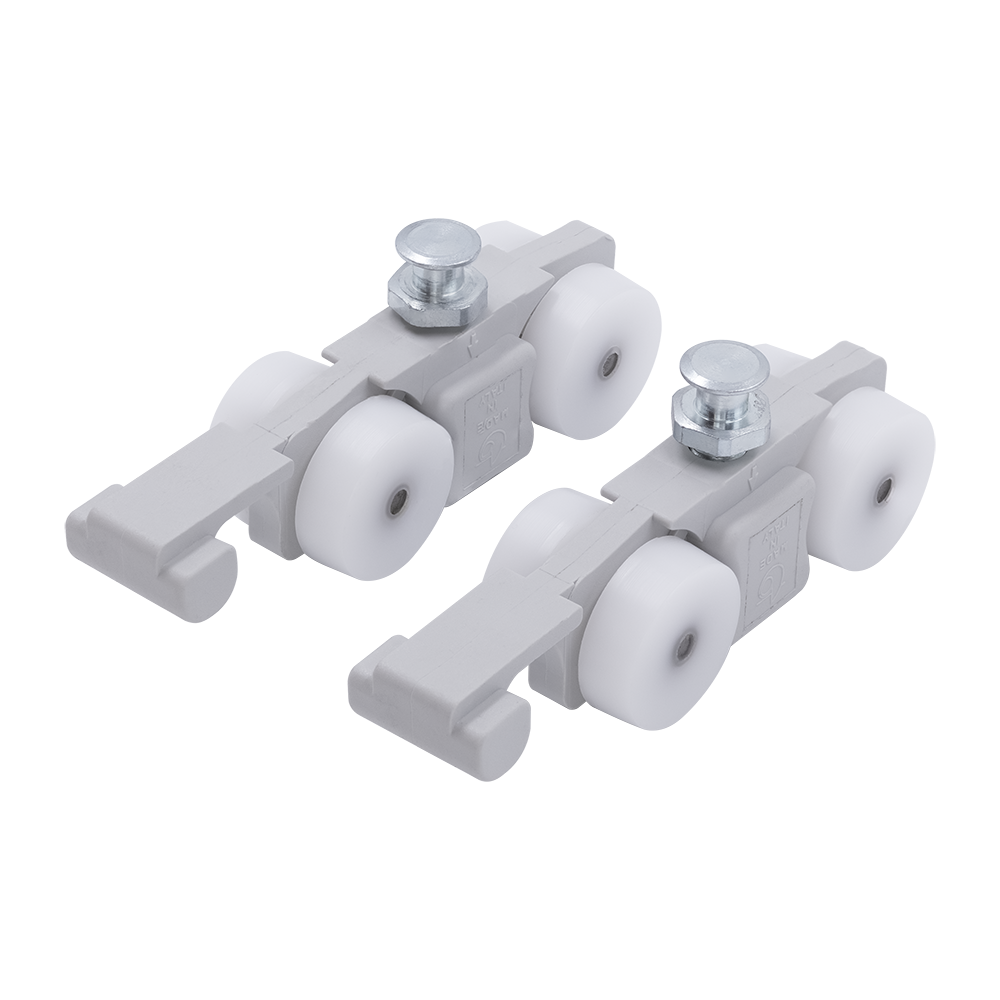 Комплект ролик-стопор SLIDING SET 1-SO 40kg NEW для синхр. открывания, дверь до 40кг фото фурнитура Екатеринбург