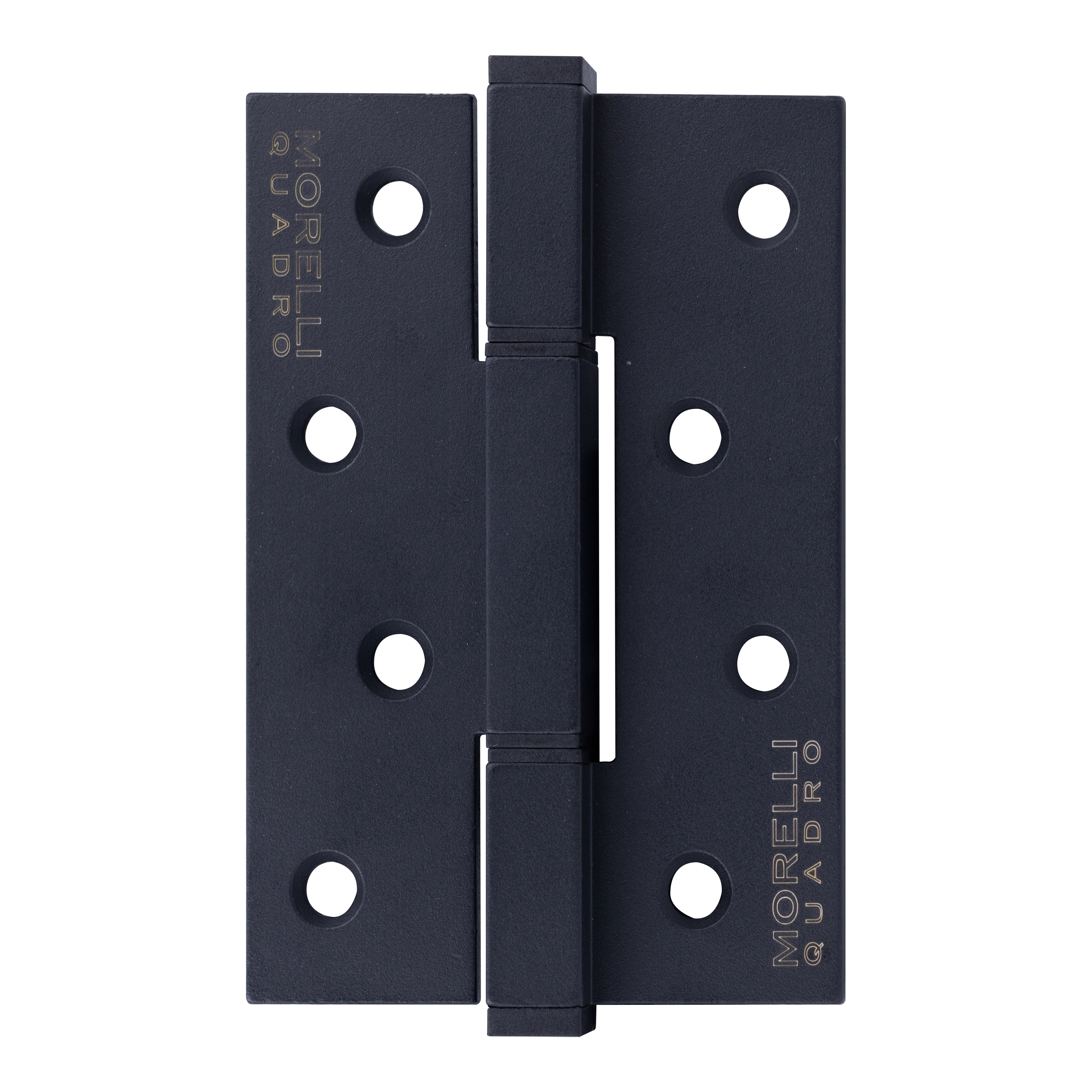 Петля QUADRO-2 BL врезная на квадратной оси, цвет черный, вес полотна до 40 кг фото купить в Екатеринбурге