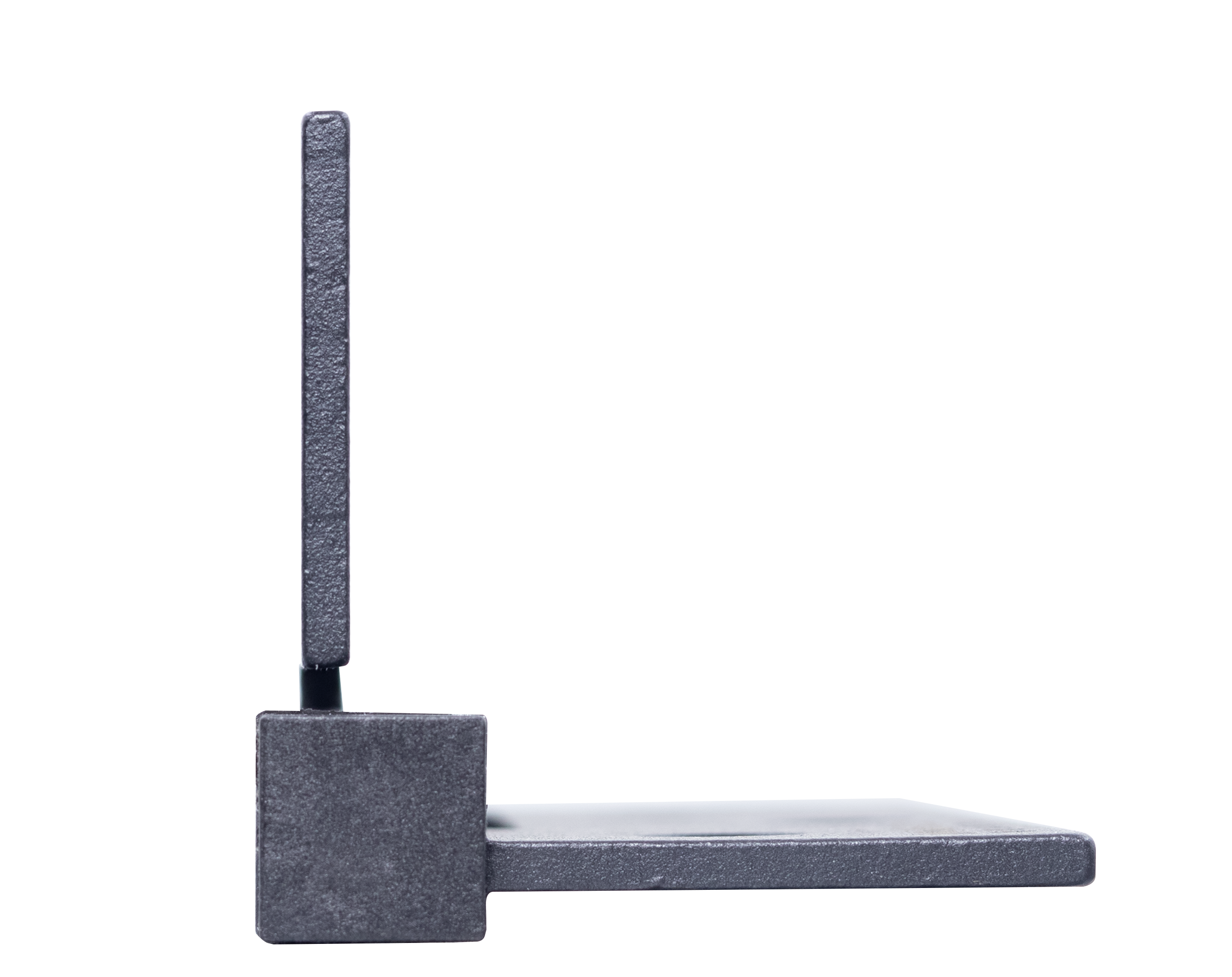 Петля QUADRO-2 BL врезная на квадратной оси, цвет черный, вес полотна до 40 кг фото фурнитура Екатеринбург