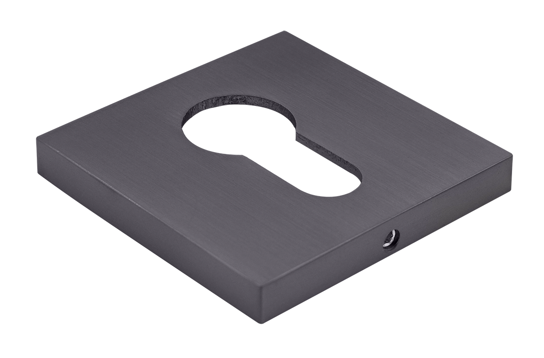 Накладка на замок MH-KH-S6 GR под евроцилиндр, цвет graphite фото купить Екатеринбург