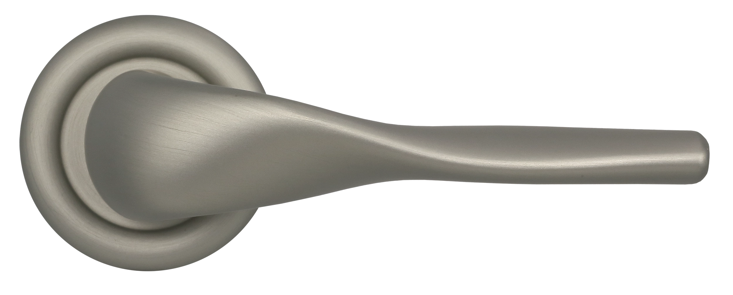 Ручка дверная LVB R7 SMI на круглой розетке, цвет Весенняя дымка/Spring Mist фото купить в Екатеринбурге