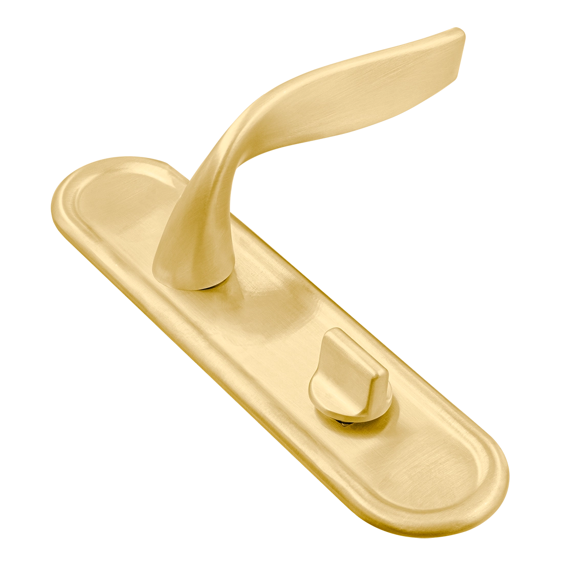 Ручка дверная SKYSCRAPER PLR AH на планке, цвет Осенний мёд/Autumn Honey фото купить Екатеринбург