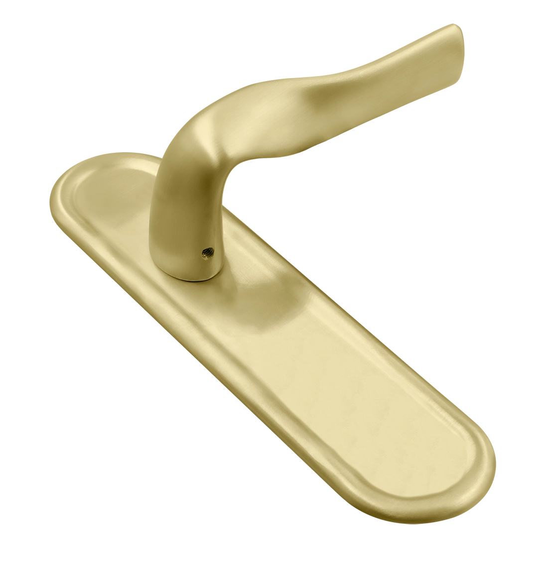 Ручка дверная LVB PLR AH на планке, цвет Осенний мёд/Autumn Honey фото купить Екатеринбург