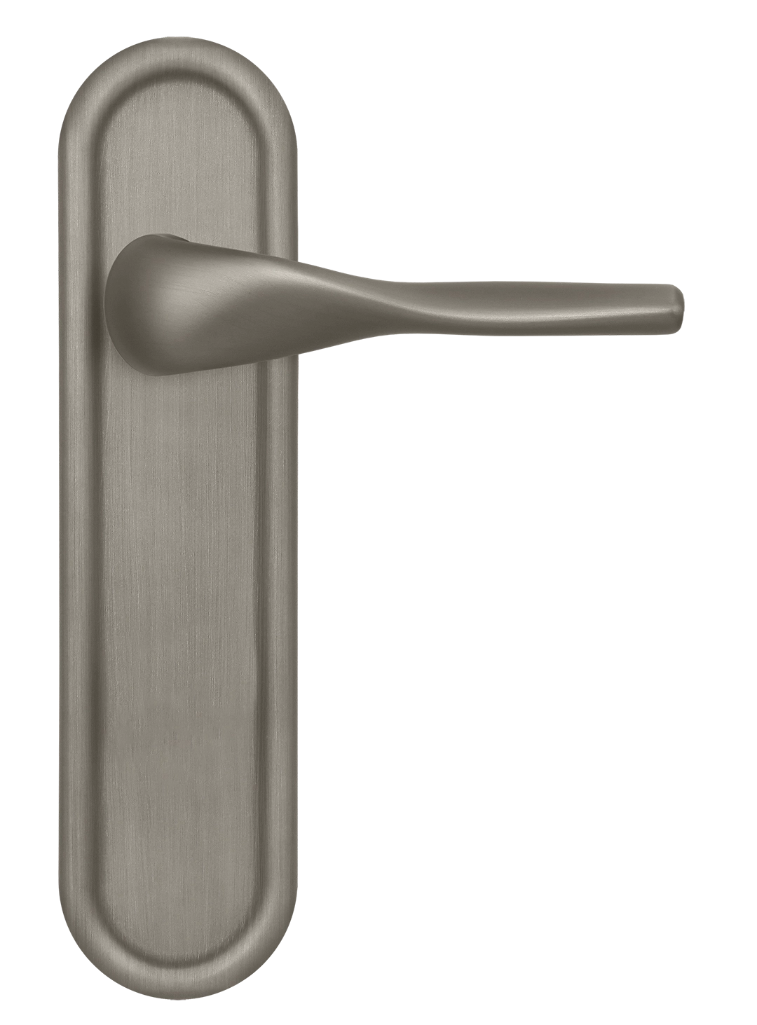 Ручка дверная LVB PLR SMI на планке, цвет Весенняя дымка/Spring Mist фото купить в Екатеринбурге