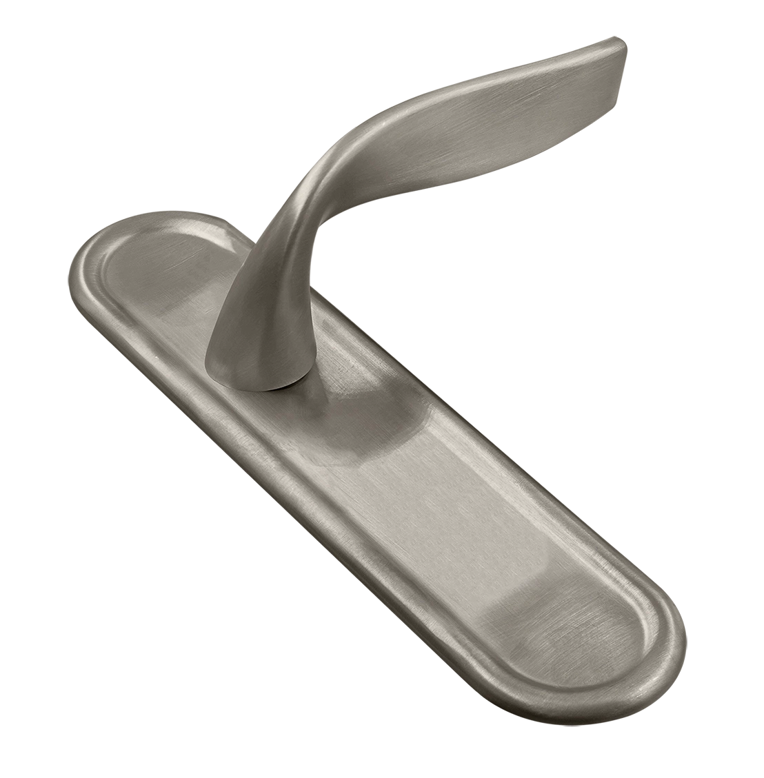 Ручка дверная SKYSCRAPER PLR SMI на планке, цвет Весенняя дымка/Spring Mist фото купить Екатеринбург