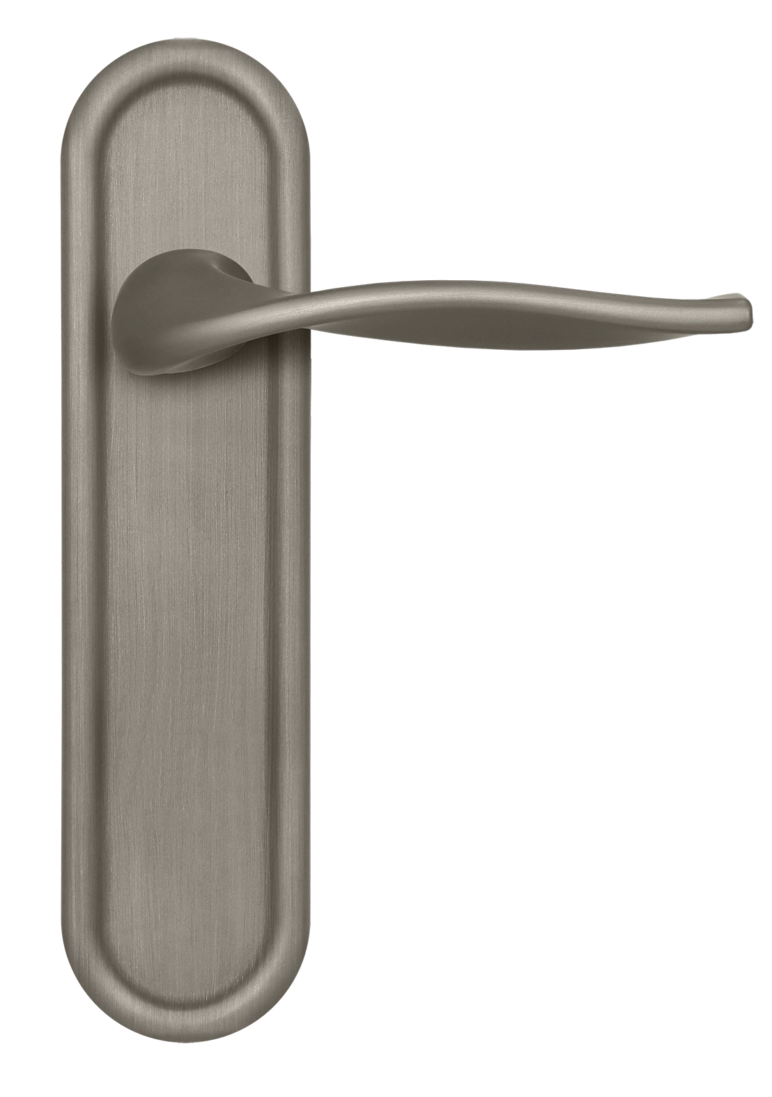 Ручка дверная SKYSCRAPER PLR SMI на планке, цвет Весенняя дымка/Spring Mist фото купить в Екатеринбурге