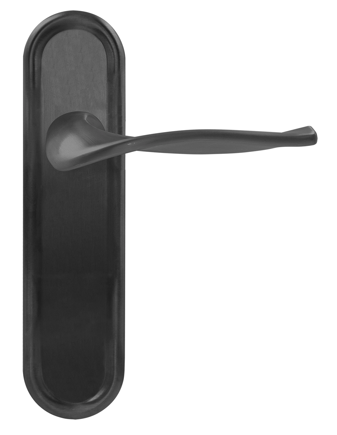 Ручка дверная SKYSCRAPER PLR SST на планке, цвет Летняя гроза/Summer Storm фото купить в Екатеринбурге