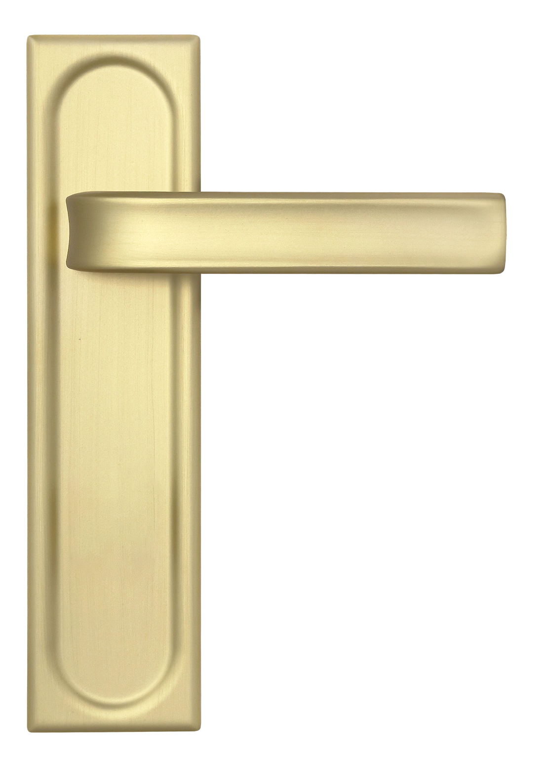 Ручка дверная THE BUS STATION PLS AH на планке, цвет Осенний мёд/Autumn Honey фото купить в Екатеринбурге