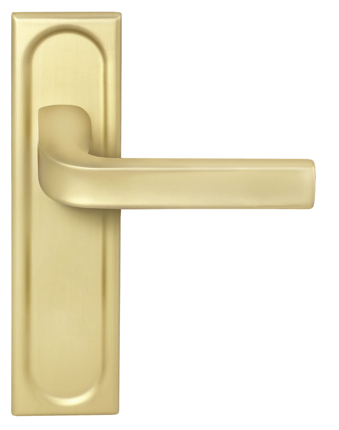 Ручка дверная THE BUS STATION PLS AH на планке, цвет Осенний мёд/Autumn Honey фото фурнитура Екатеринбург