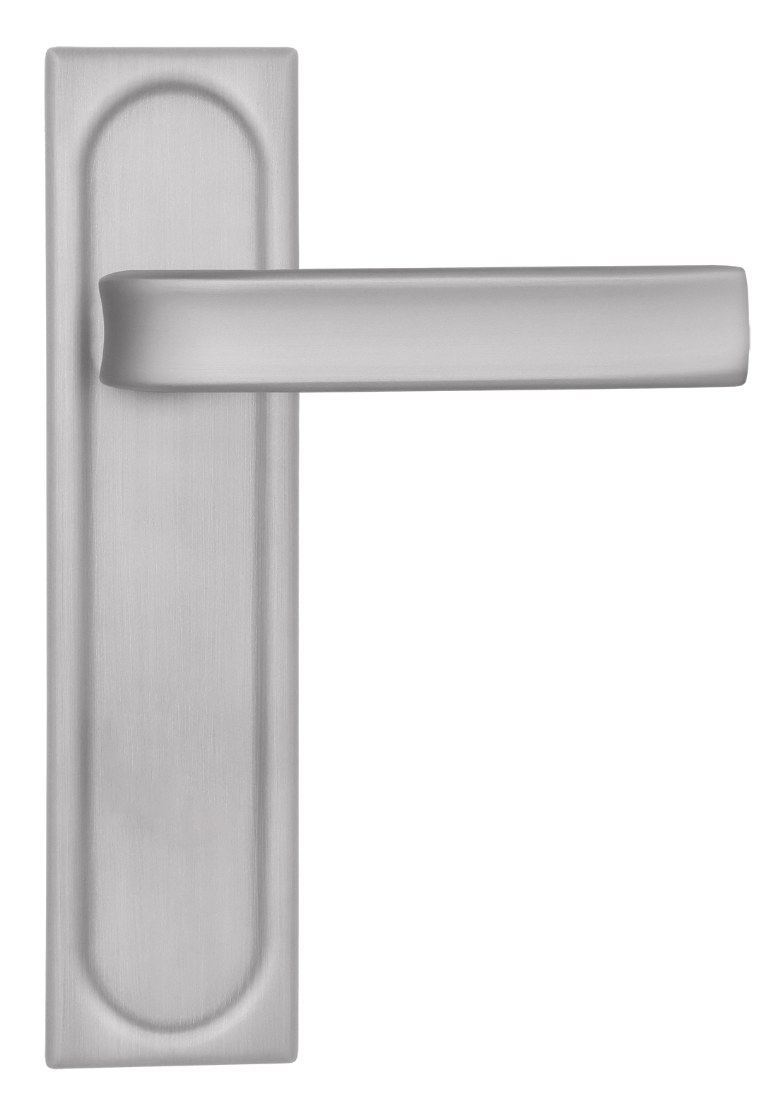 Ручка дверная THE BUS STATION PLS SSW на планке, цвет Стокгольмский снегопад/Stockholm Snowfall фото купить в Екатеринбурге