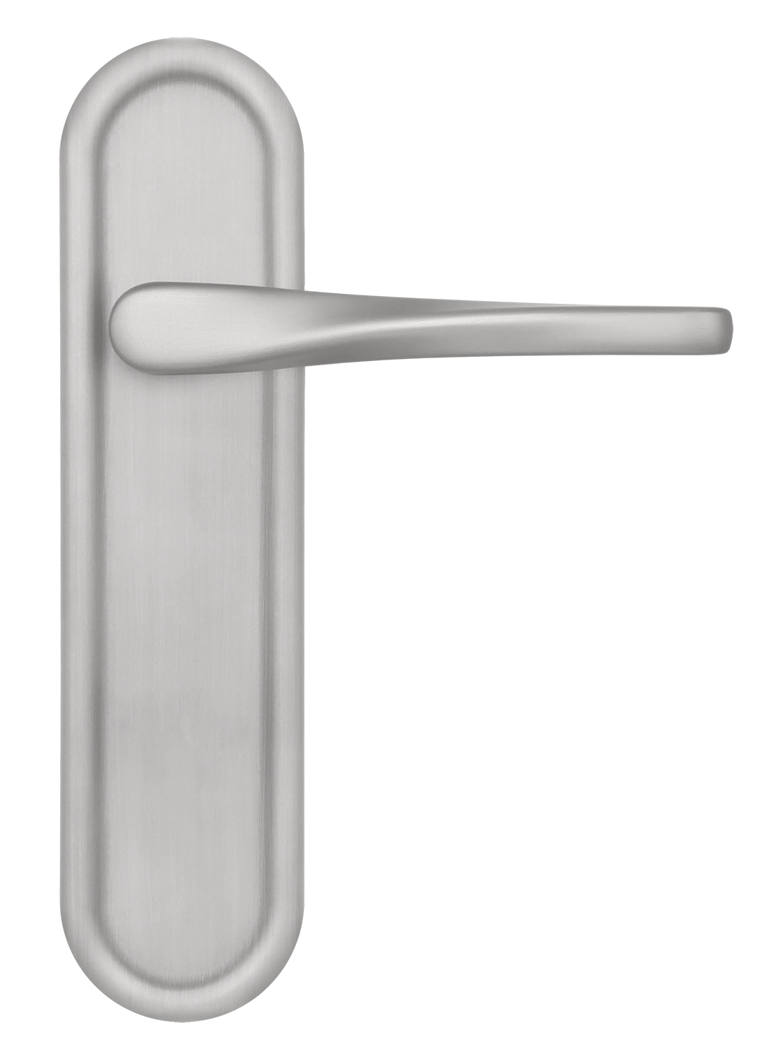 Ручка дверная THE OLYMPICS PLR SSW на планке, цвет Стокгольмский снегопад/Stockholm Snowfall фото купить в Екатеринбурге