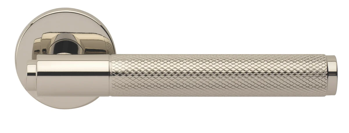BRIDGE R6 NIS, ручка дверная с усиленной розеткой, цвет -  матовый никель фото купить Екатеринбург